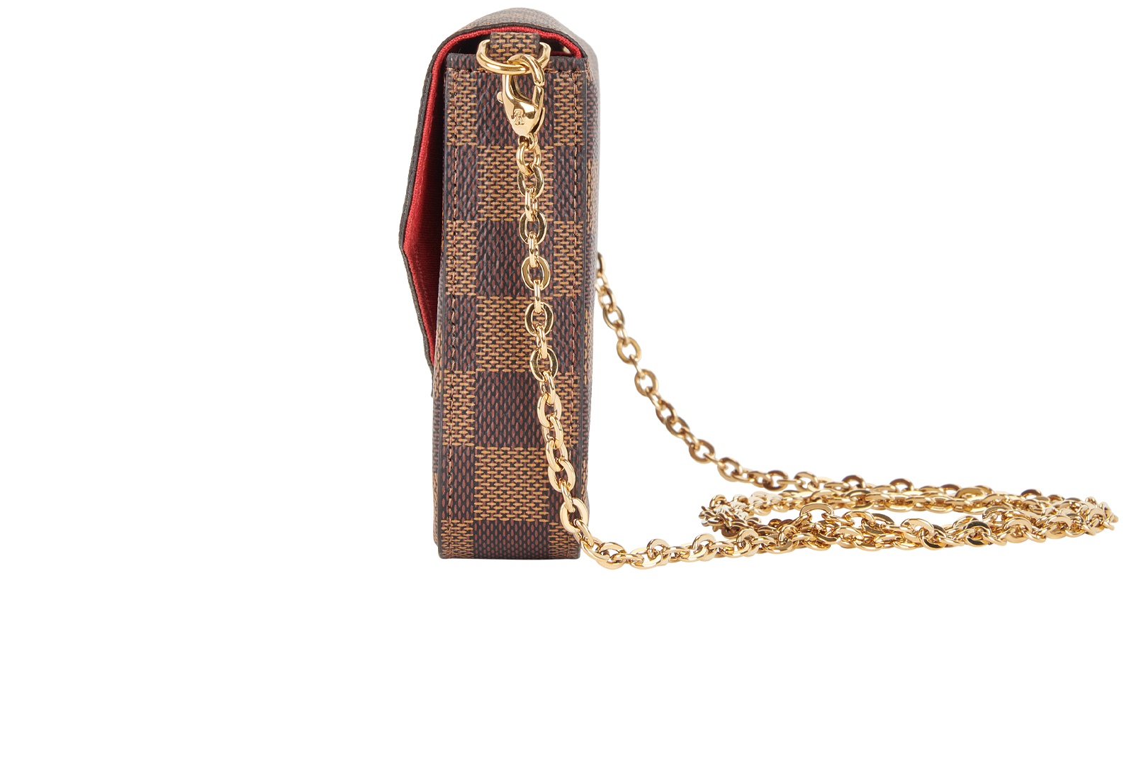 Felicie Pochette, &pound;850, Handbags, Brown, Coated Canvas, Bottom view